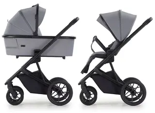 Produktfoto för Crescent Prestige 2 Classic duovagn, grey