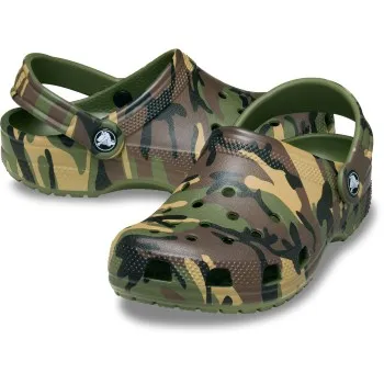 Alternativ bild 0 för Crocs Classic Camo Clog Kids Grön/Brun ej Spec US J2 (EU 33-34) Barn