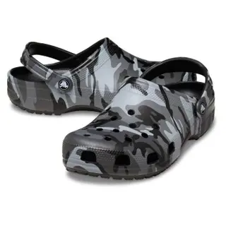 Produktfoto för Crocs Classic Camo Clog Unisex Svart US M5/W7 (EU 37-38)