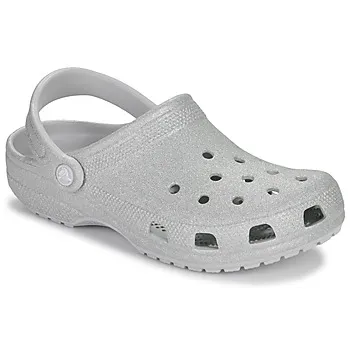 Bild 1 för Crocs Classic Glitter Clog Unisex Silver US M6/W8 (EU 38-39)