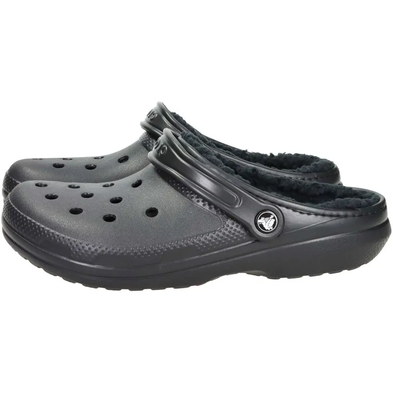 Bild 2 för Crocs Classic Lined Clog Svart US M9/W11 (EU 42-43) Dam