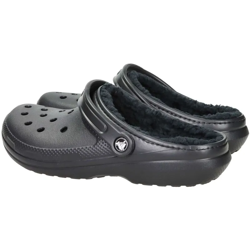 Bild 4 för Crocs Classic Lined Clog Svart US M9/W11 (EU 42-43) Dam