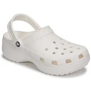 Produktfoto för Crocs Classic Platform Clog Vit US W6 (EU 36-37) Dam