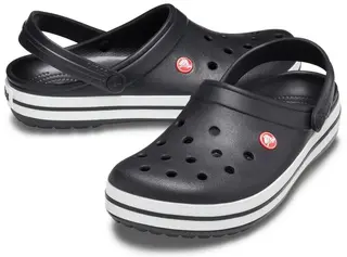 Produktfoto för Crocs Crocband Unisex Svart US W8 (EU 38-39)