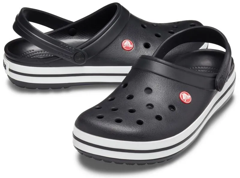 Bild 1 för Crocs Crocband Unisex Svart US W9 (EU 39-40)