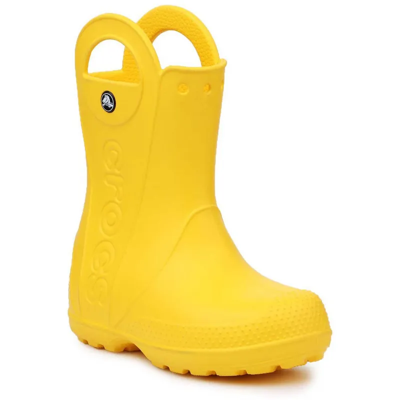 Bild 2 för Crocs Handle It Rain Boots Kids Gul US J3 (EU 34-35) Barn
