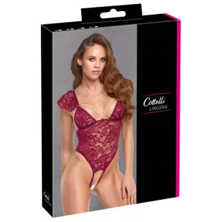 Produktfoto för Crotchless Thong Body Red