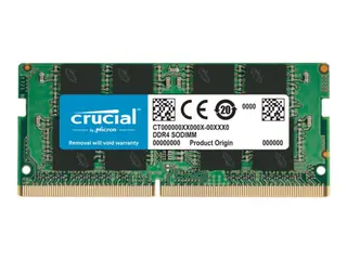 Produktfoto för Crucial - DDR4 - modul - 16 GB - SO DIMM 260-pin - 3200 MHz / PC4-25600 - CL22 - 1.2 V - ej buffrad - icke ECC