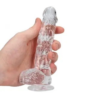 Produktfoto för Crystal Clear dildo 15 cm, Clear