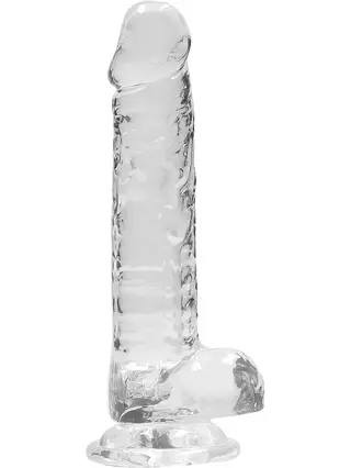Produktfoto för Crystal Clear dildo 17 cm, Clear