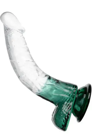 Produktfoto för Crystal Pleasures Dual Color Curved 18cm Green