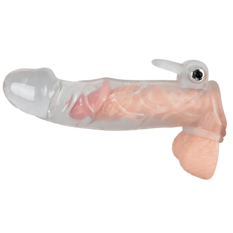 Bild 5 för Crystal Skin Penis Sleeve Vibro