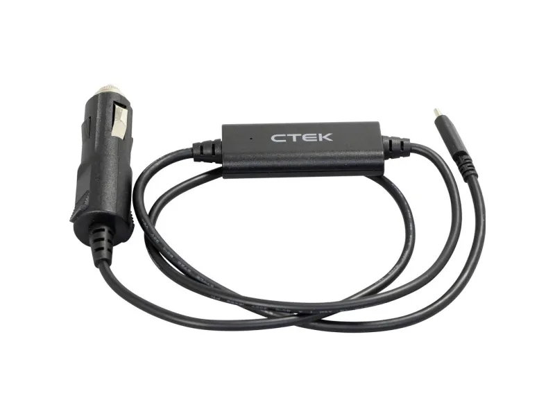 Alternativ bild 0 för CTEK 40-464 #####USB-C Laddningskabel Cigarettändare (21 mm innerdiameter) CS FREE USB-C Laddningskabel, 12V-kontakt