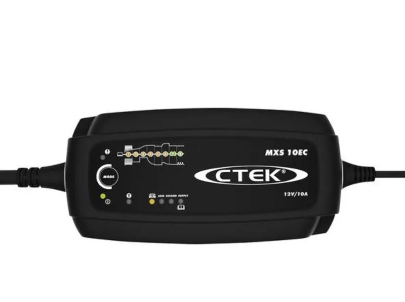 Alternativ bild 0 för Ctek MXS 10EC, 12 V, 10 A, 220 - 240 V, 50 - 60 hz, Laddning, Ja, IP64