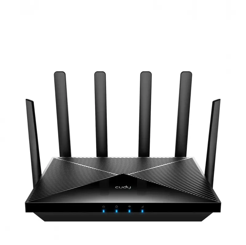 Alternativ bild 0 för Cudy P5, Wi-Fi 6 (802.11ax), Dual-band (2,4 GHz / 5 GHz), Nätverksansluten (Ethernet), 5G, Svart, Bordsrouter