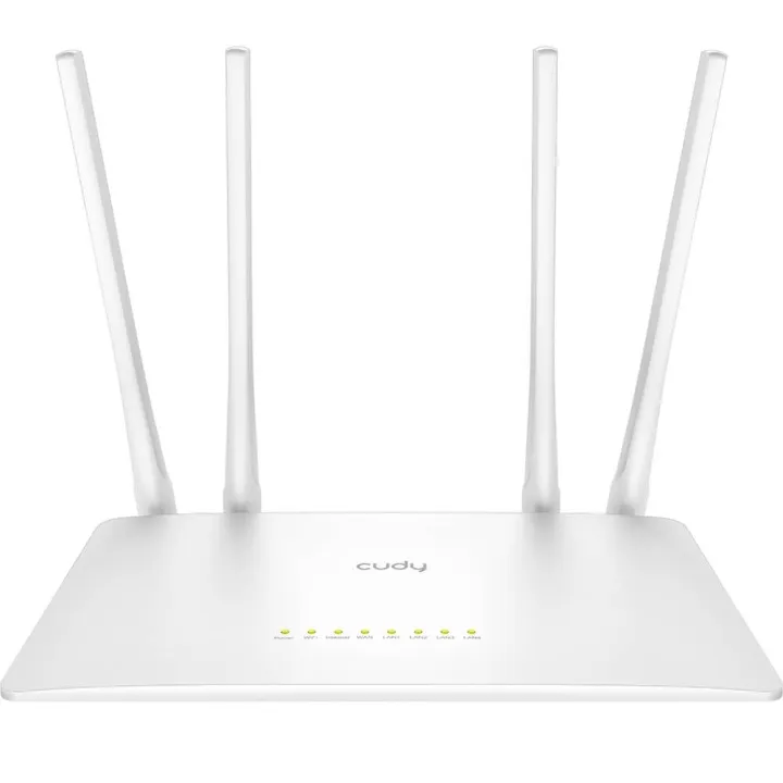 Alternativ bild 0 för Cudy WR1300, Wi-Fi 5 (802.11ac), Dual-band (2,4 GHz / 5 GHz), Nätverksansluten (Ethernet), Vit, Bordsrouter