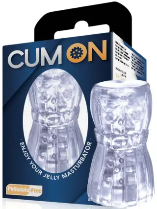 Produktfoto för Cum On Mini Stroker Nubby Dress Clear Stroker
