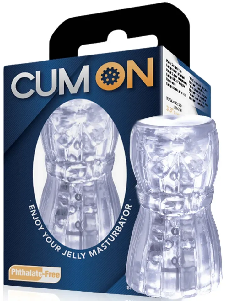 Bild 1 för Cum On Mini Stroker Nubby Dress Clear Stroker