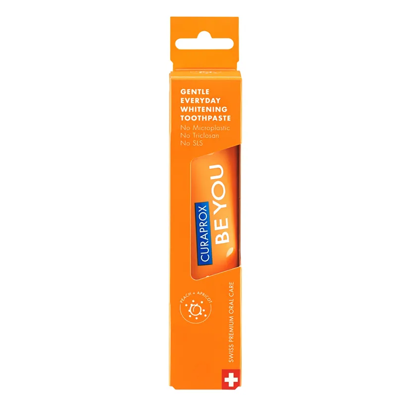 Bild 1 för Curaprox Be you Tandkräm Persika & Aprikos 60 ml