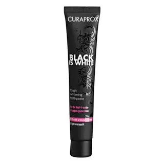 Produktfoto för Curaprox Black is White Whitening Tandkräm 90 ml