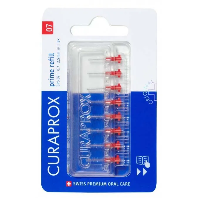 Alternativ bild 0 för Curaprox Prime refill 8st 7