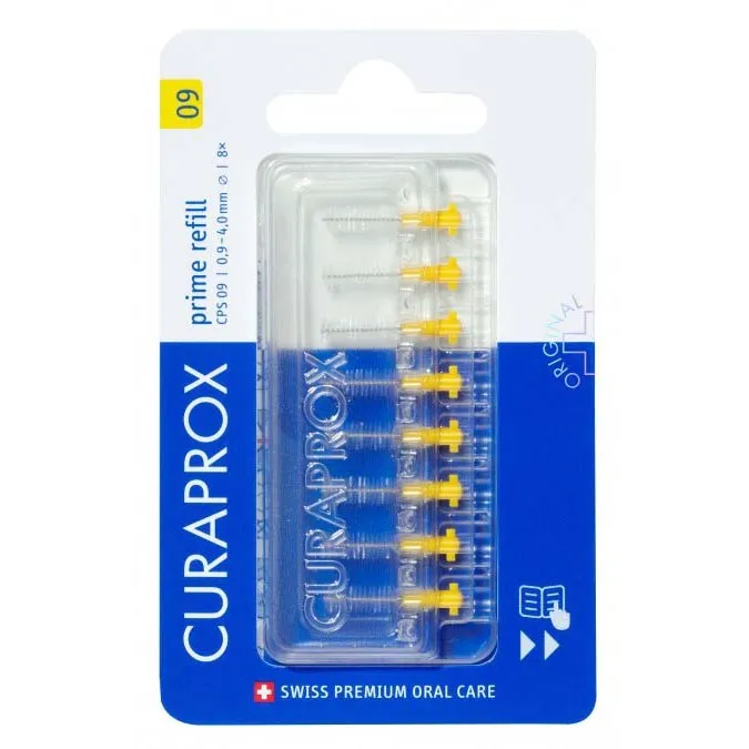 Alternativ bild 0 för Curaprox Prime refill 8st 9