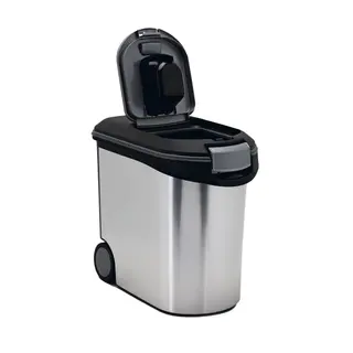 Produktfoto för Curver Matbehållare för djurmat 12 kg 35 L Silver 794073