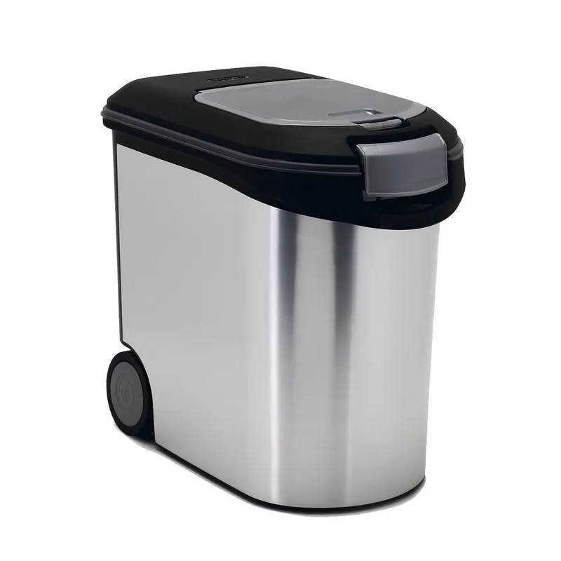 Bild 2 för Curver Matbehållare för djurmat 12 kg 35 L Silver 794073