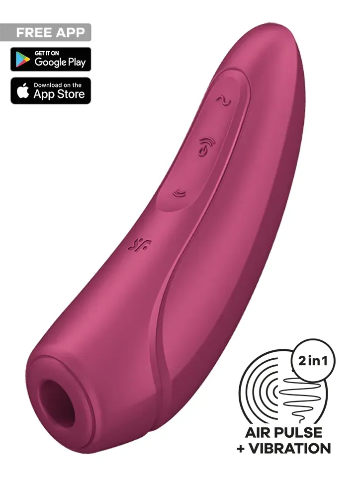 Bild 1 för Curvy 1+ Lufttrycksvibrator med App