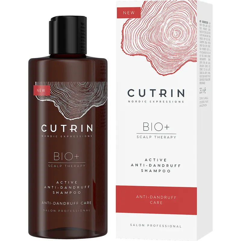 Bild 2 för Cutrin Bio+ Active Anti-Dandruff Shampoo 250 ml