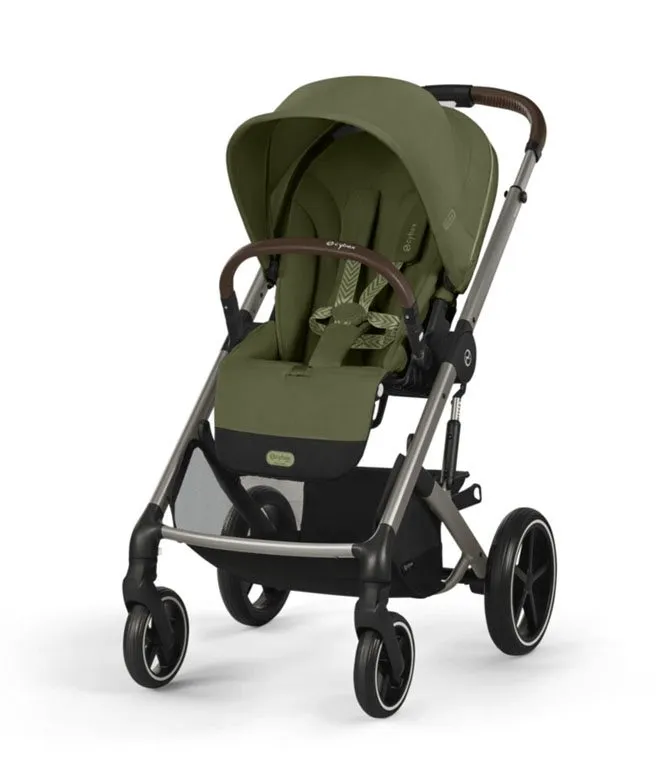Bild 1 för Cybex Balios S Lux sittvagn 2024, moss green/taupe chassi