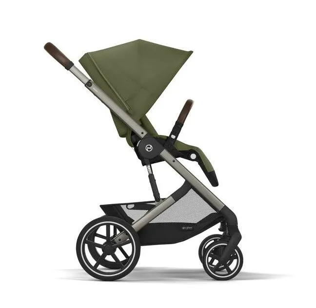 Bild 2 för Cybex Balios S Lux sittvagn 2024, moss green/taupe chassi