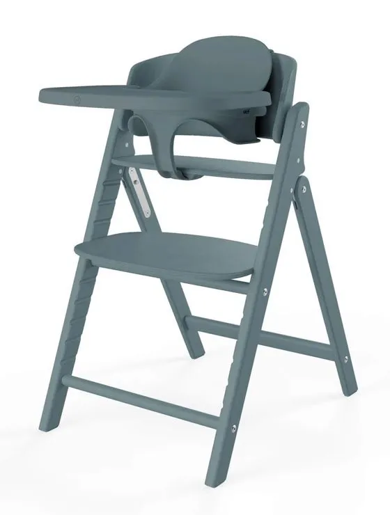Bild 2 för Cybex Click & Fold 3in1 matstol/babyset/bricka, stone blue