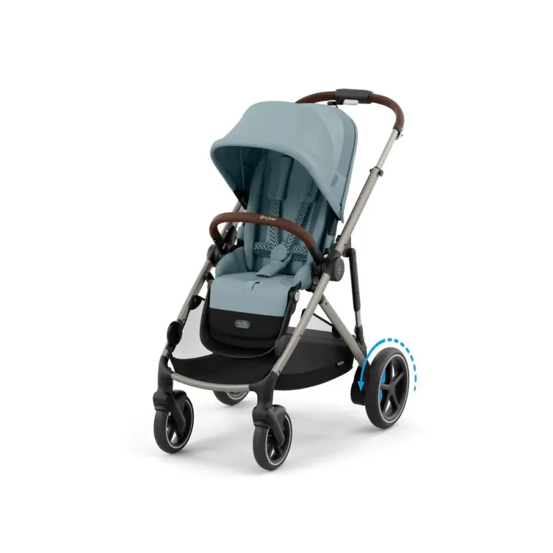 Alternativ bild 0 för Cybex E-Gazelle S Sittvagn Taupe/Stormy Blue