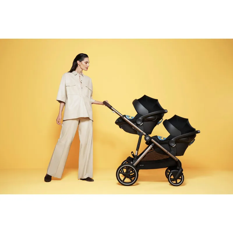 Bild 4 för Cybex Gazelle S sittvagn 2023, seashell beige/taupe chassi