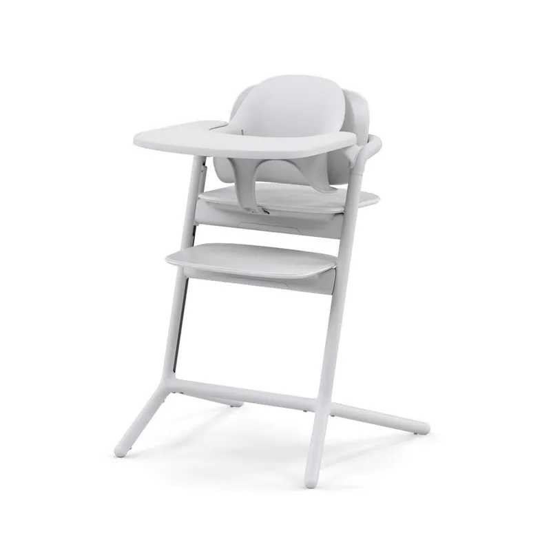 Bild 3 för Cybex Lemo 3in1 matstol/babyset/bricka, all white