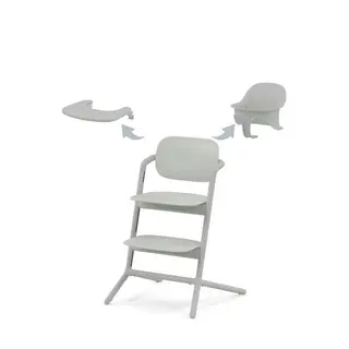 Produktfoto för Cybex Lemo 3in1 matstol/babyset/bricka, suede grey