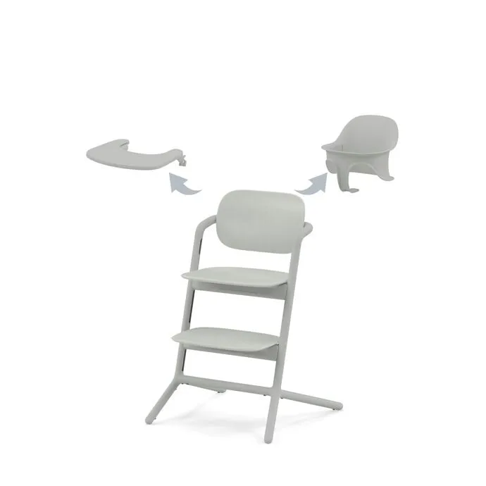 Bild 1 för Cybex Lemo 3in1 matstol/babyset/bricka, suede grey
