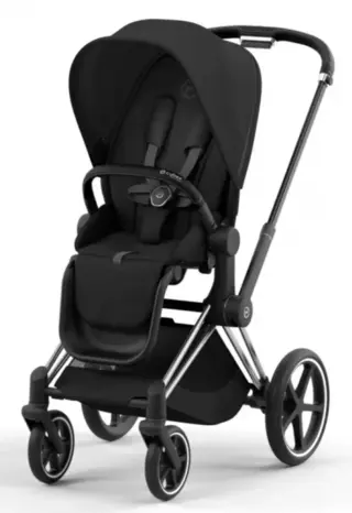 Produktfoto för Cybex Priam chassi & sittdelsbas, chrome/black