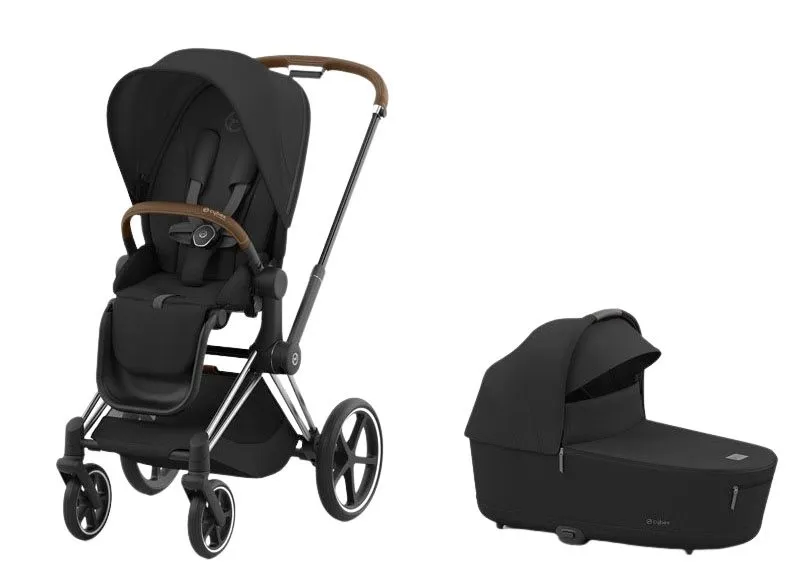 Bild 1 för Cybex Priam chassi & sittdelsbas, matt black