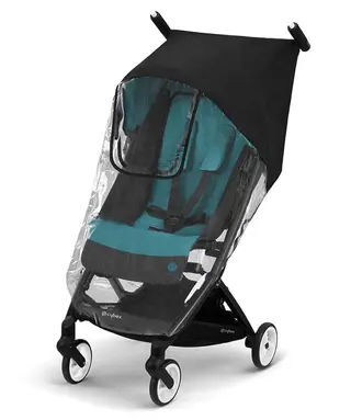 Produktfoto för Cybex regnskydd Libelle, svart/transparent
