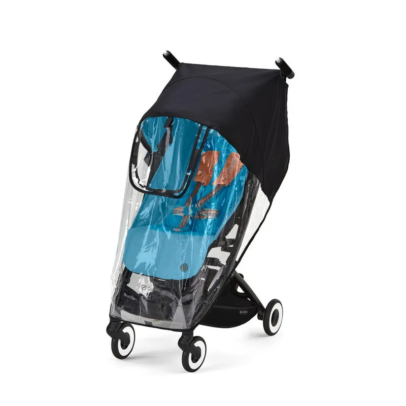 Bild 2 för Cybex regnskydd Libelle, svart/transparent