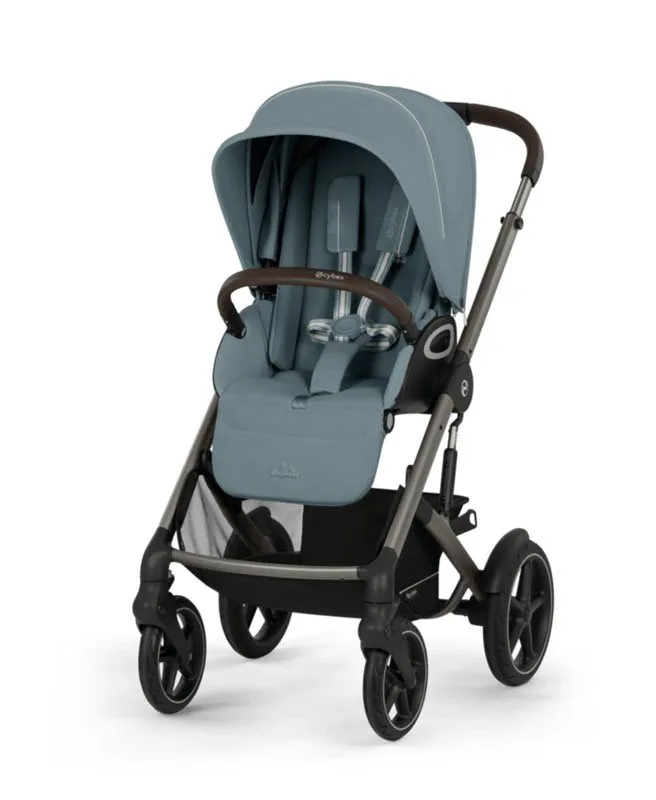 Bild 1 för Cybex Talos S Lux sittvagn, stormy blue/taupe chassi
