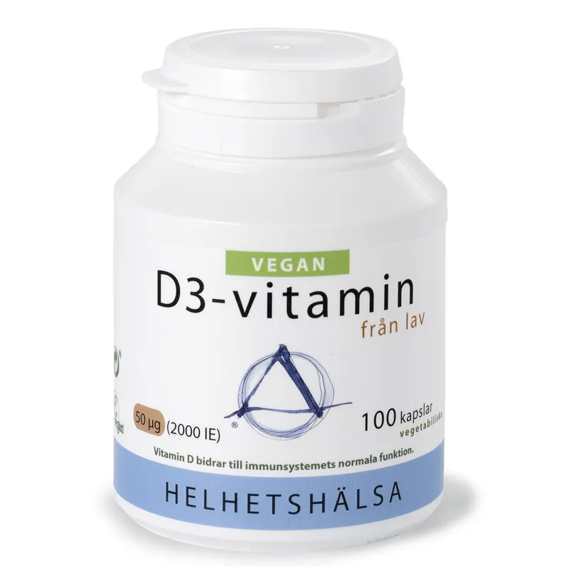 Bild 2 för D-3 Vitamin Vegan 50mcg