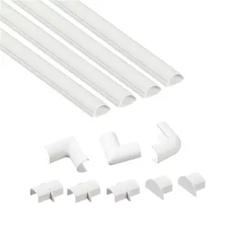 Produktfoto för D-LINE Cable duct kit 20x10mm 4x Cable duct/accessories 1.0m