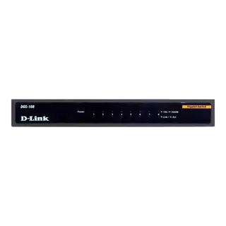 Produktfoto för D-LINK 8-Port Gigabit Unm. Desktop