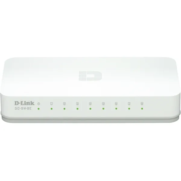 Bild 2 för D-Link Dlinkgo 8-Port Fast Ethernet Easy Deskto