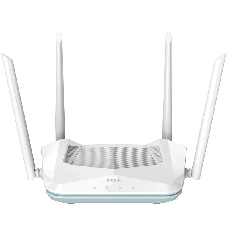 Bild 2 för D-Link R15, Wi-Fi 6 (802.11ax), Dual-band (2,4 GHz / 5 GHz), Nätverksansluten (Ethernet), Vit, Bordsrouter