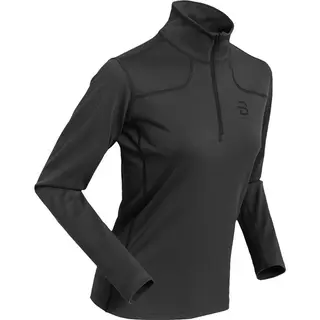Produktfoto för Dahlie Half Zip Athlete 2.0 W Mellanlager Tröja Obsidian, L