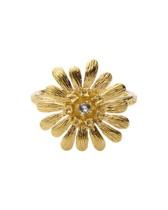 Bild 1 för Daisy ring crystal